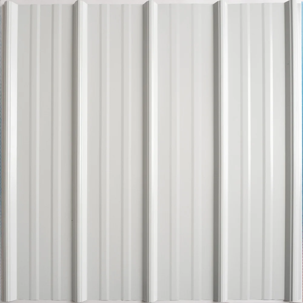 White Metal Buildings Color Panel
