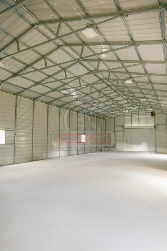 30x61 Vertical Roof Metal Garage - Image 3
