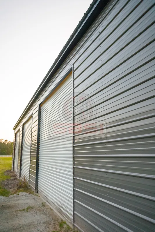 24x36 Steel Garage Building - Image 2