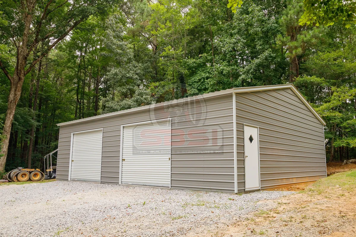 22x36 Vertical Roof Garage Workshop - Image 1
