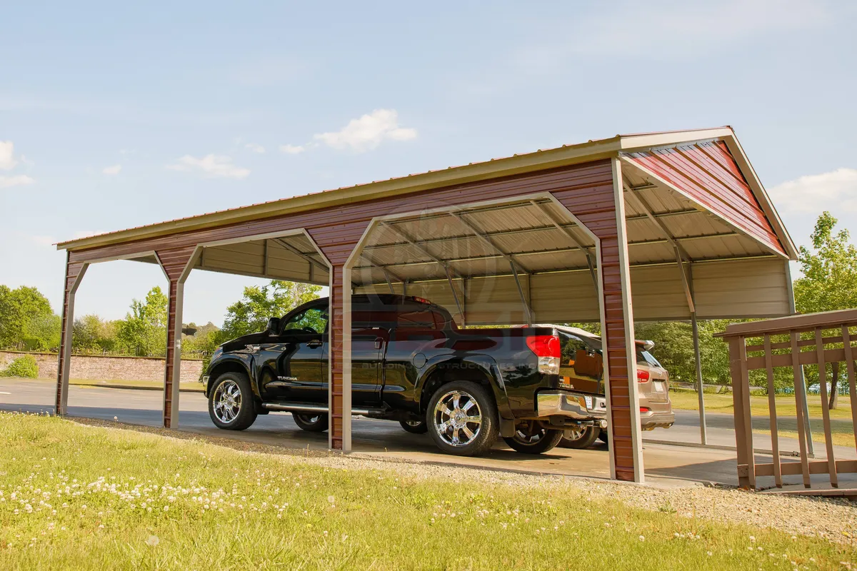 24x31 Double Car Carport - Image 1