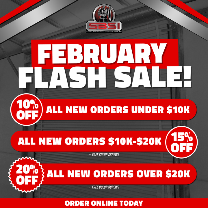 SBSI February Sale Graphic