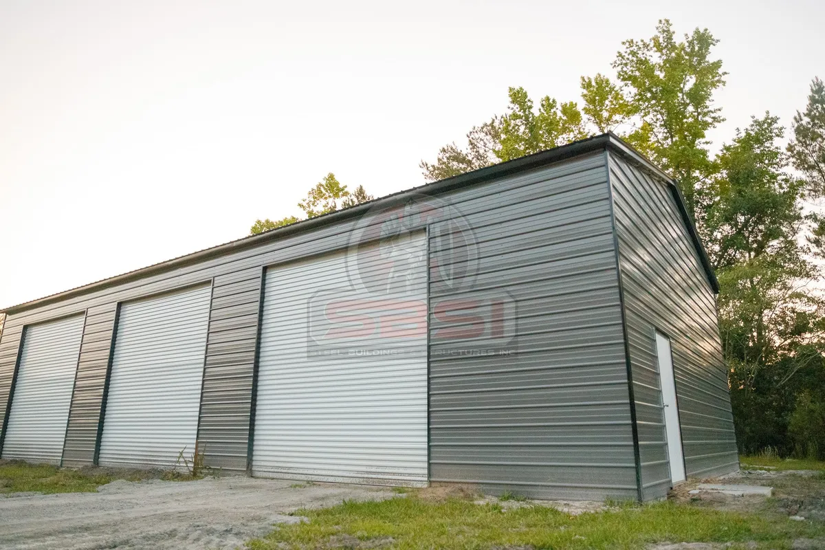 24x36 Steel Garage Building - Image 1